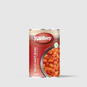 BANBEY - Domates Soslu Beyaz Fasulye 400g