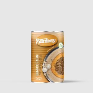 BANBEY - Sarımsaklı ve Kimyonlu Humus 400g